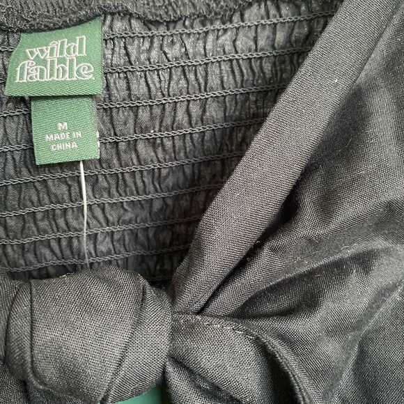 Wild Fable Black Bow Dress NWT - Picture 5 of 6